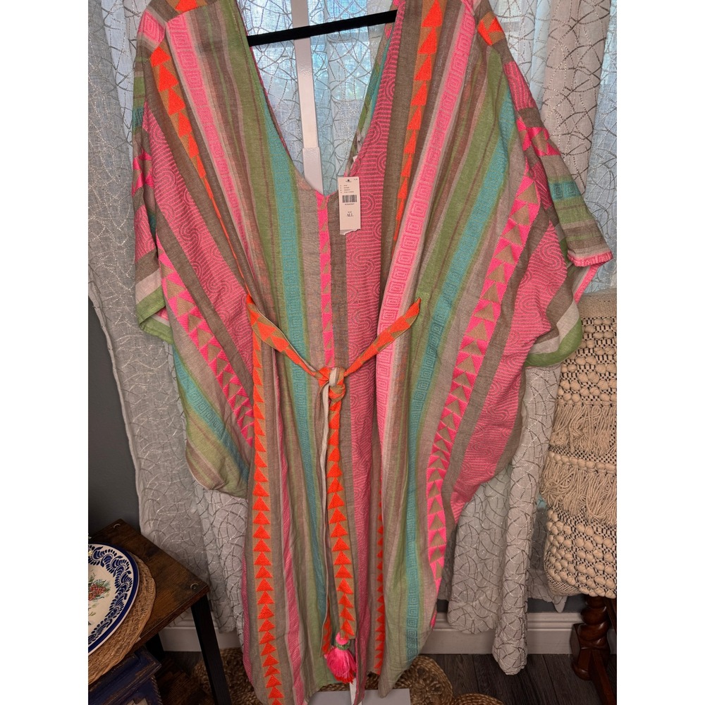 Striped Multicolor Maxi Dress - Picture 2 of 11